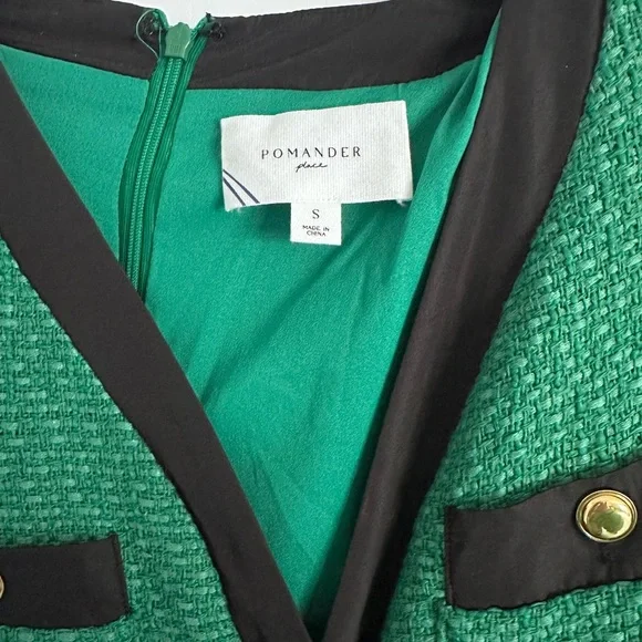 Tuckernuck Green and Black Mini Dress - Picture 4 of 4